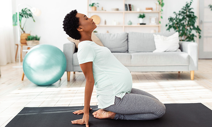 Safe Yoga Exercise for pregnant women